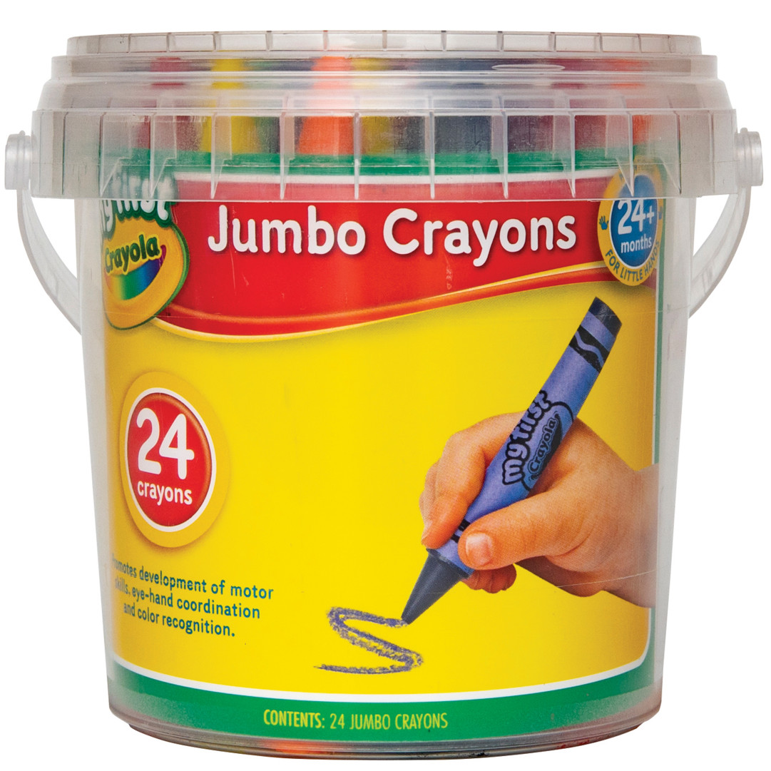 My First Crayola™ - 24 Jumbo Crayons Front view