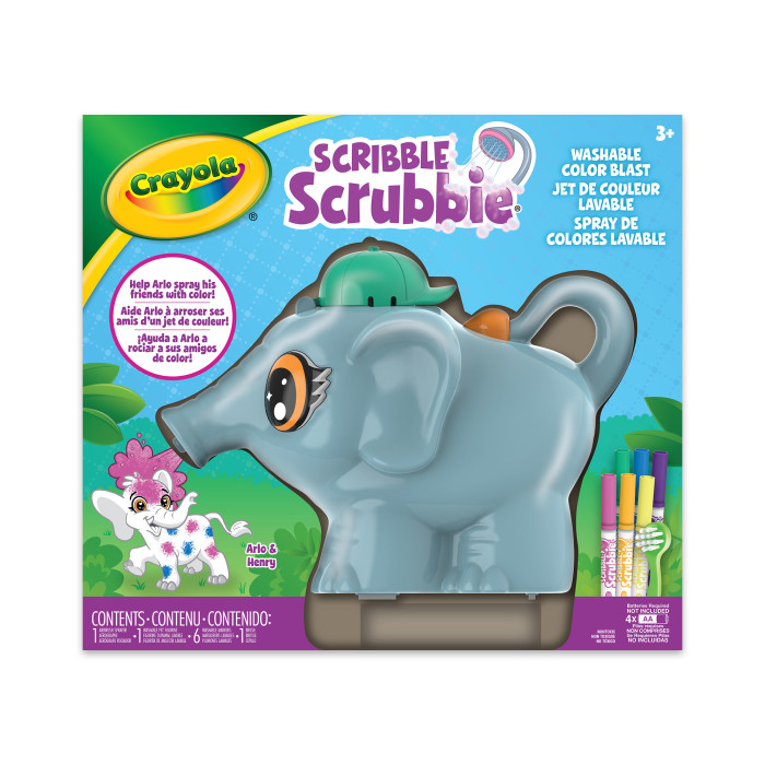 Scribble Scrubbies Colour Blast PlaysetFront view