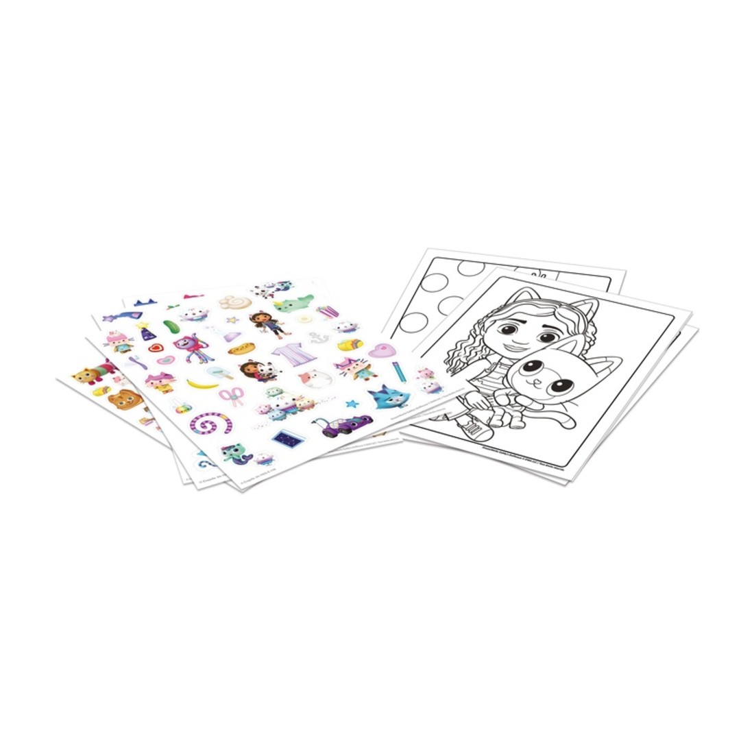 Album Colour & sticker  - Gabby's DollhouseContents