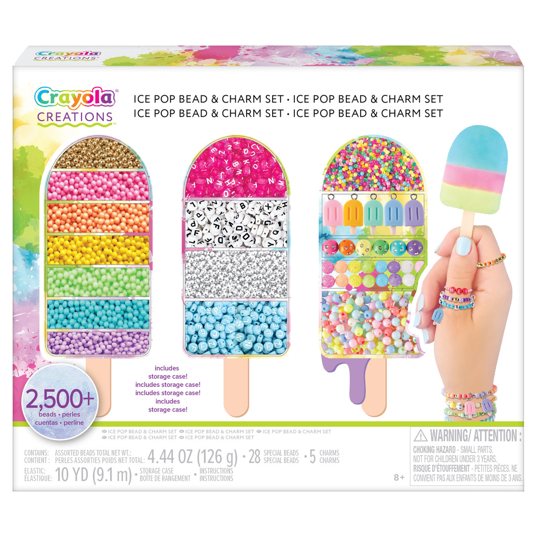 Creations® - Ice Pop Bead & Charm Set Front view
