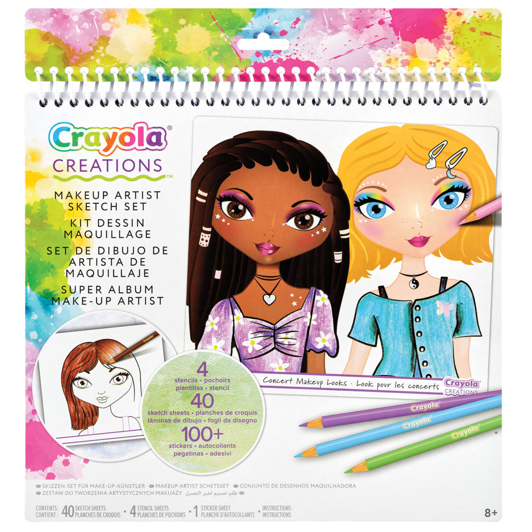 Creations® - Make-Up Artist Sketch Set Front view