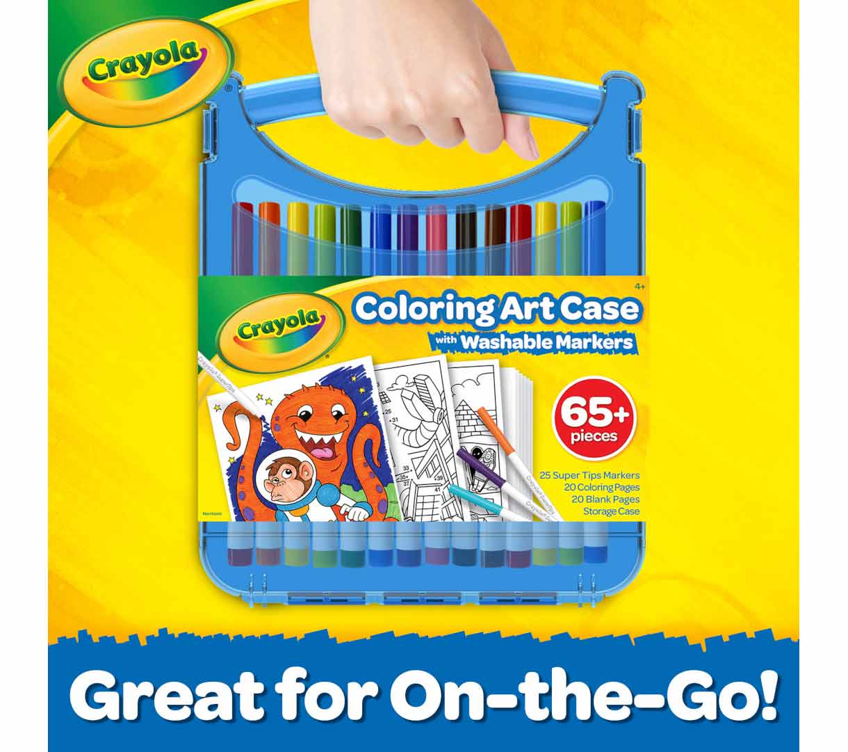 Crayola Create & Color Super Tips Marker Kit