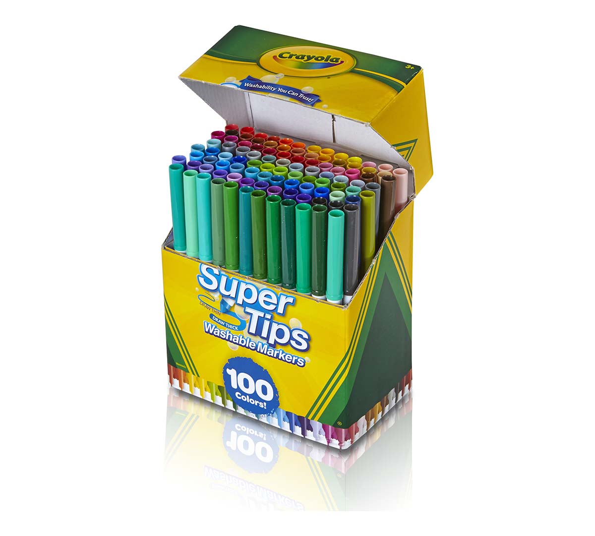 Super Tips Rotuladores Lavables 100 Unidades