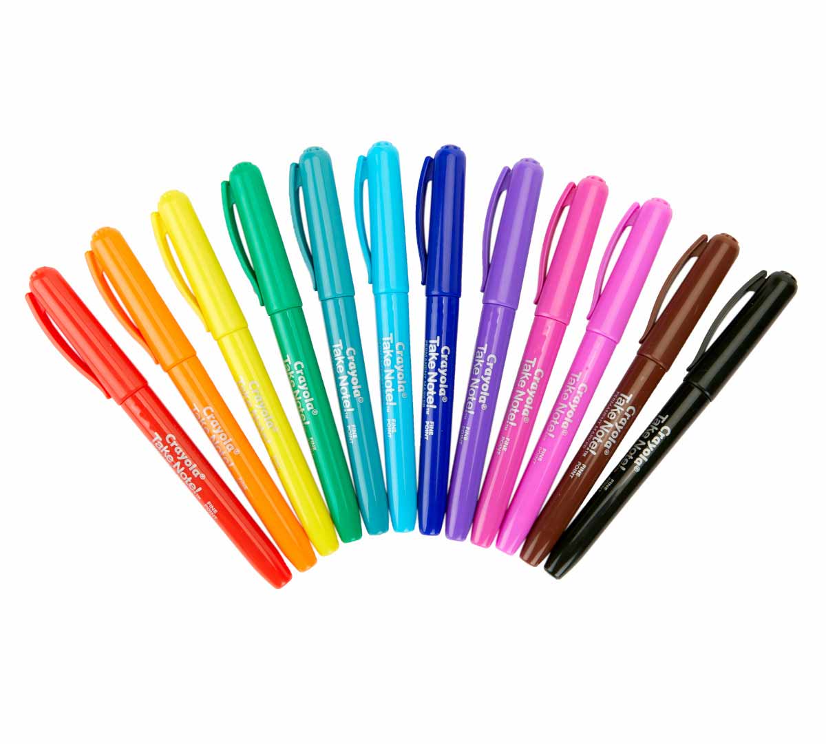 Take Note Permanent Markers 12 count contents
