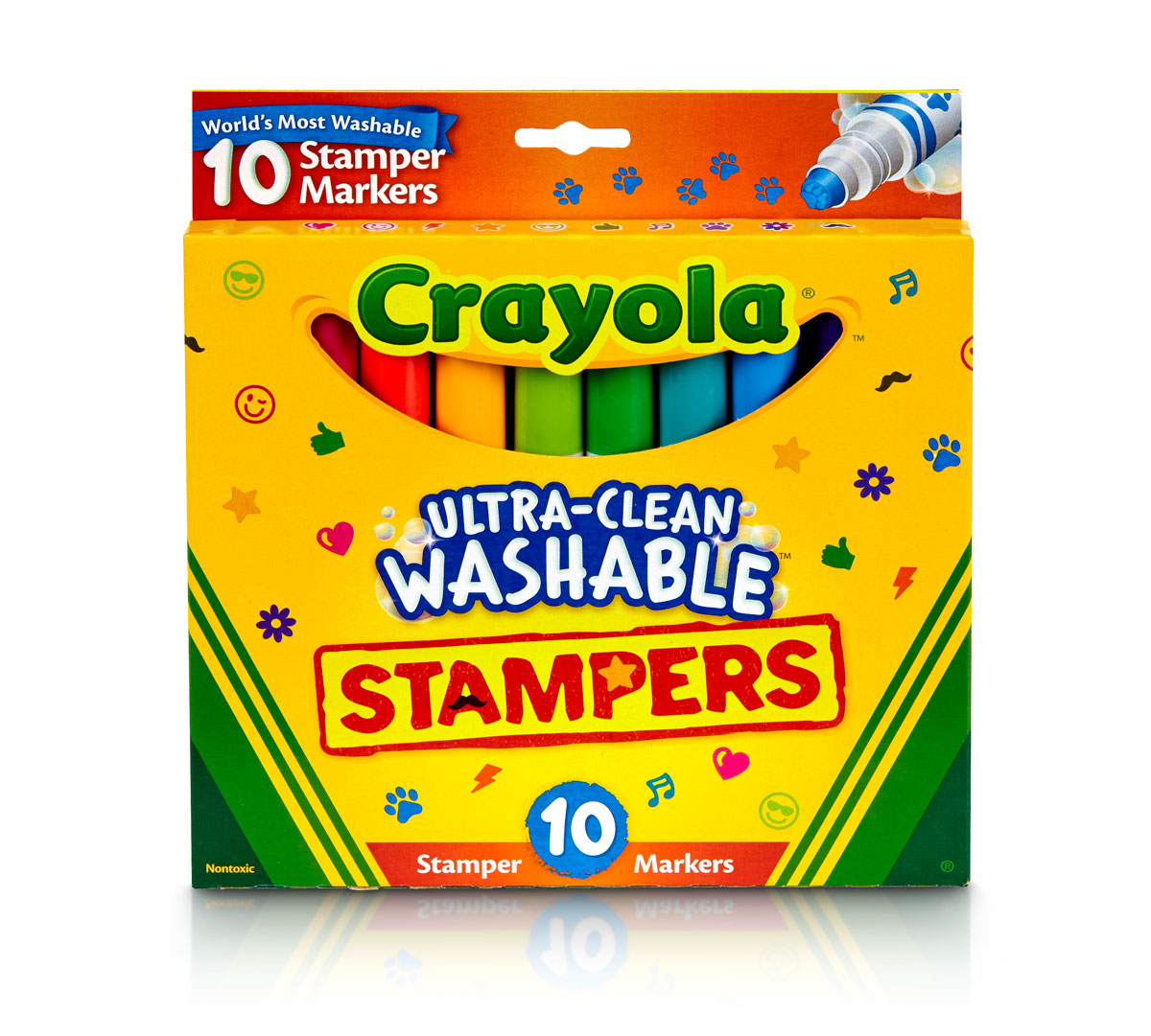 Ultra Clean Stamper Markers  10 Count