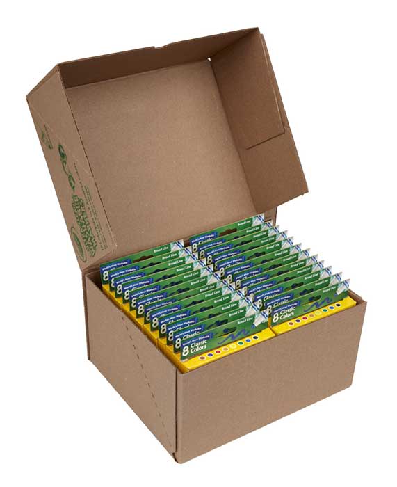 Ultra-Clean Washable Markers Broad Line 192 count open box