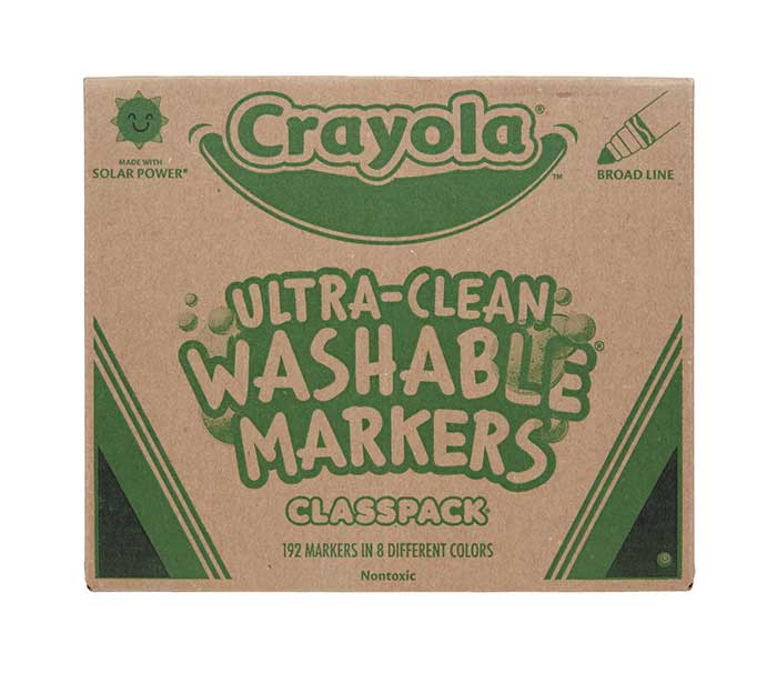 Ultra-Clean Washable Markers Broad Line 192 count front