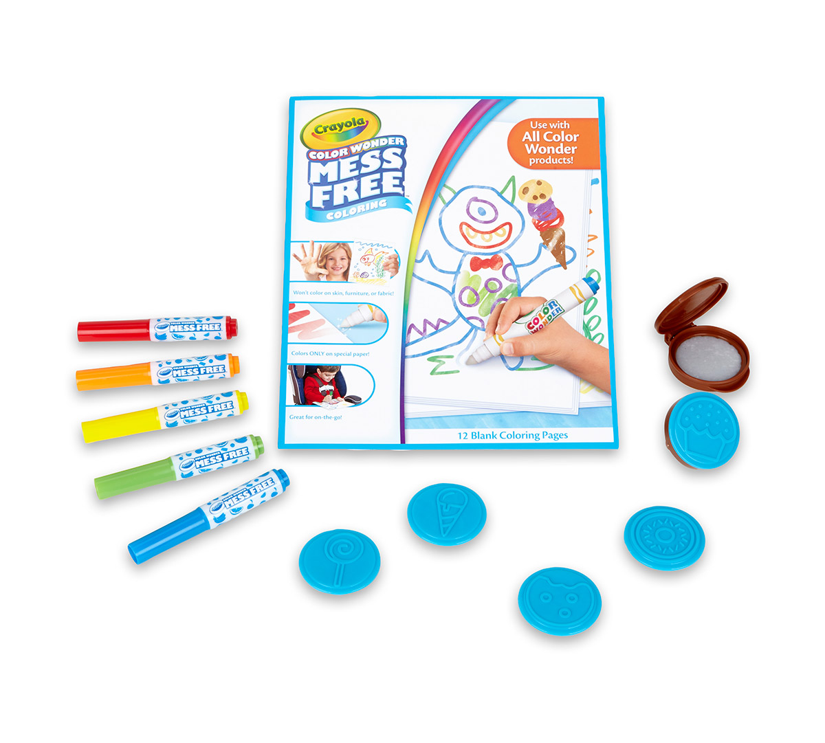 Color Wonder Stampers and Markers Scented stampers  book and markers