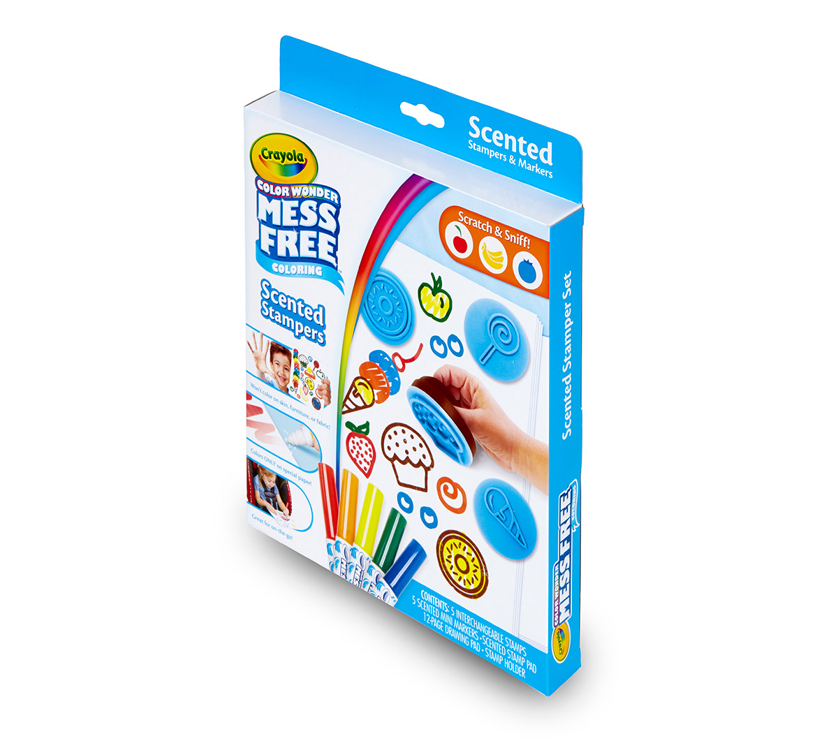 Color Wonder Stampers and Markers Scented stampers left view