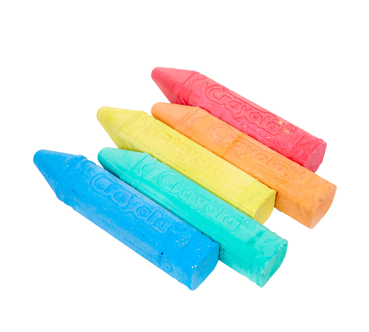 Special Effects Sidewalk Chalk - Glitter contents
