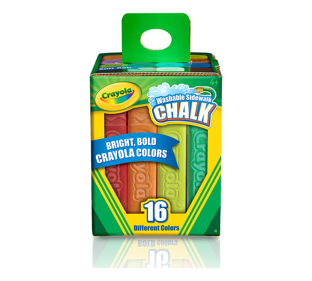 16ct Sidewalk Chalk Display Tray with 12 Individual Boxes.  Individual box.