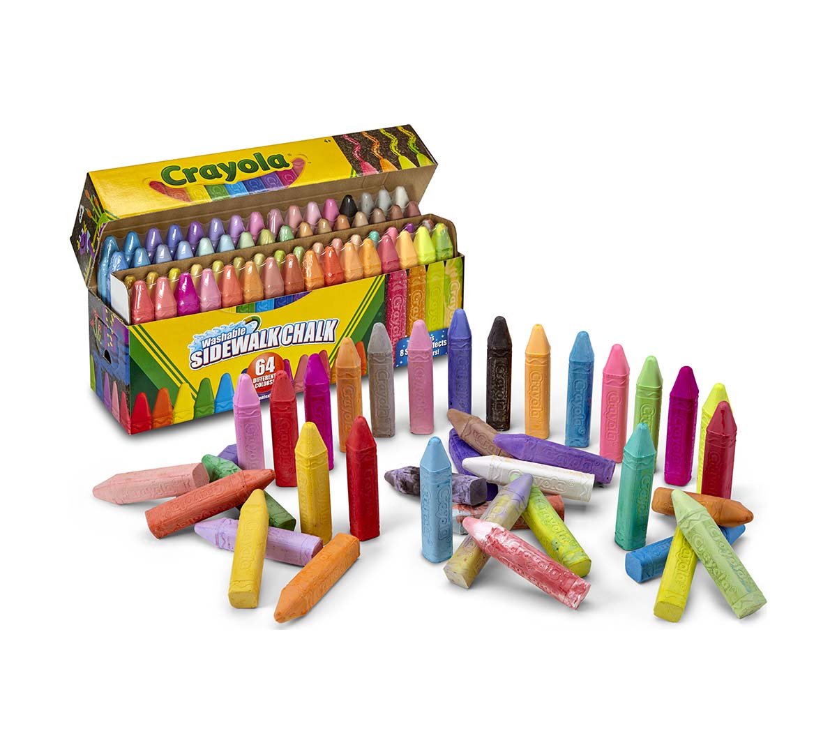 64 ct. Ultimate Sidewalk Chalk Collection
