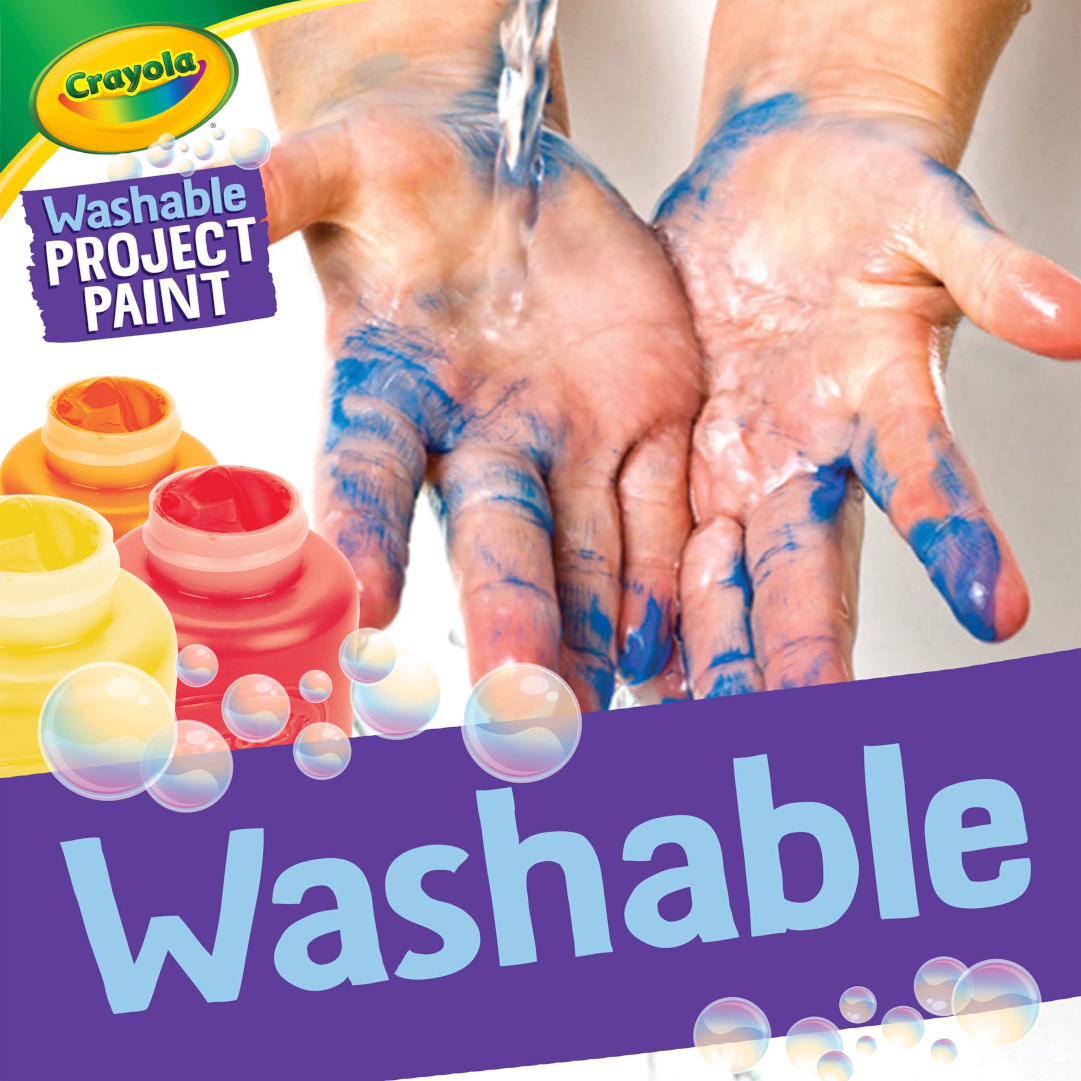 Washable Project Paint Bold Colors washable