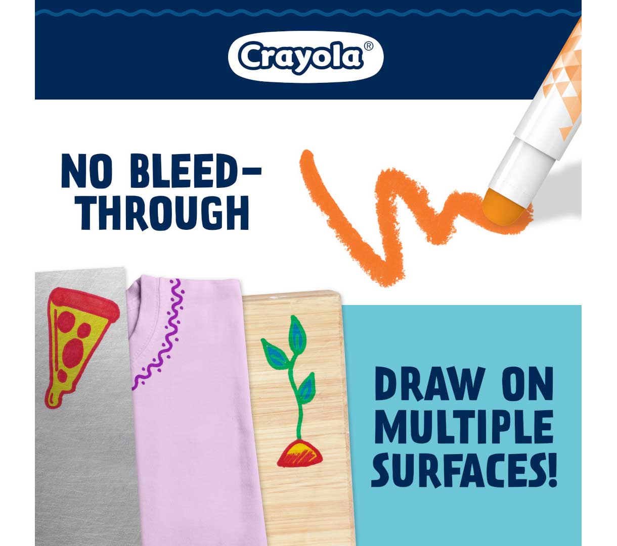 Acrylic Paint Sticks  12 count. No bleed-through. Draw on multiple surfaces.