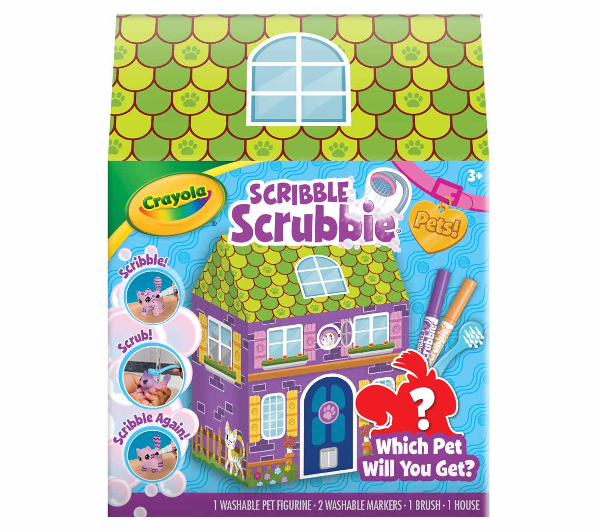 Scribble Scrubbie Mystery Pet 1 Count. Which pet will you get?