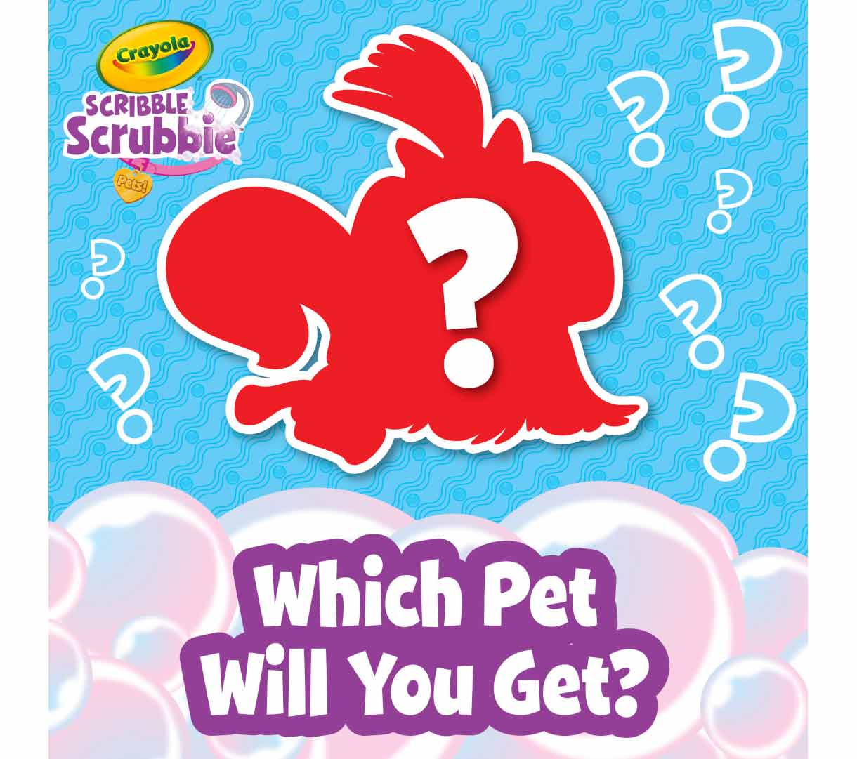 Scribble Scrubbie Mystery Pet 1 Count. Which pet will you get?