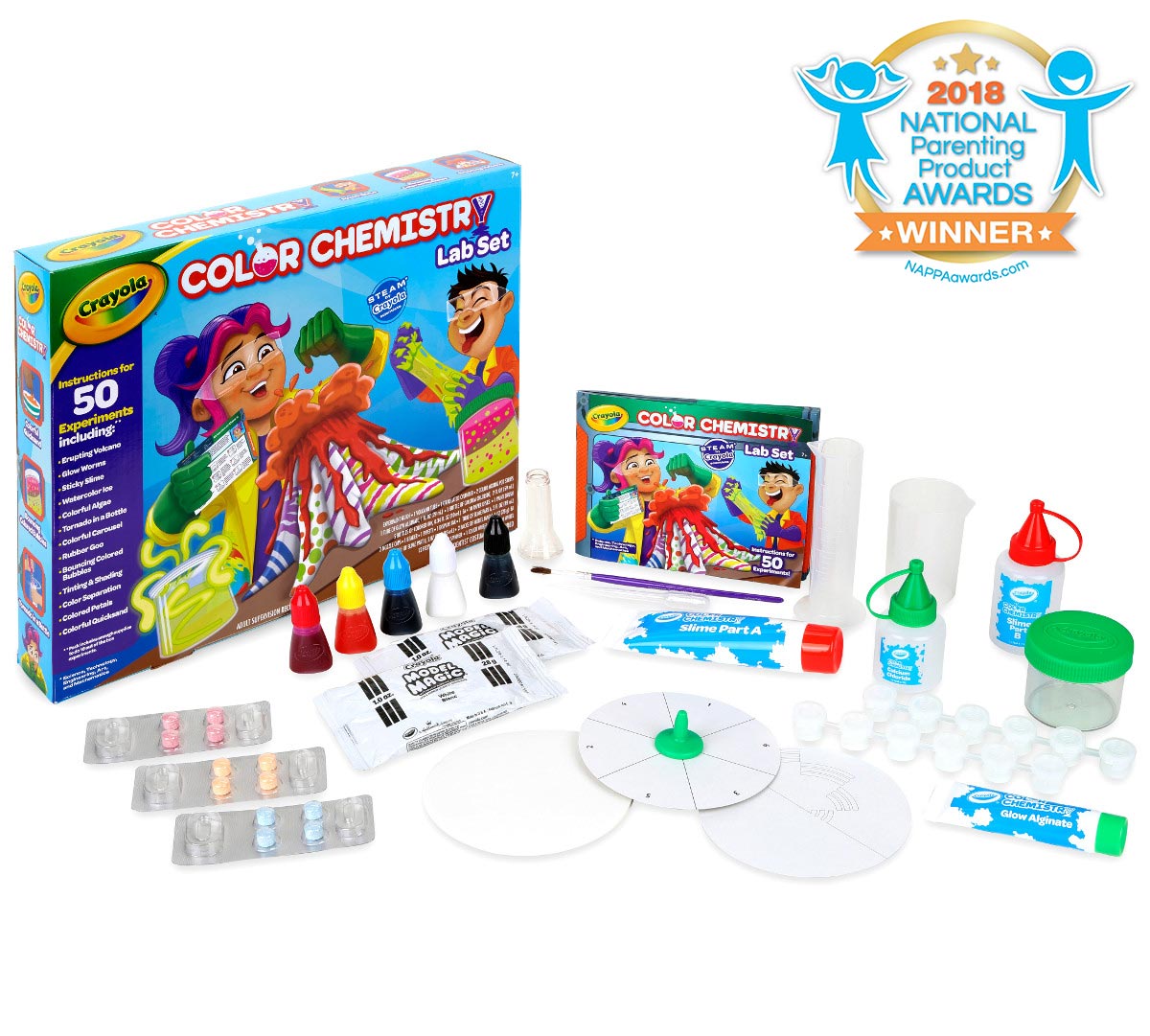 Color Chemistry Lab Package and contents