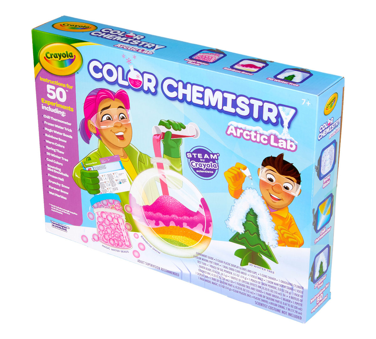 Arctic Color Chemistry Set for Kids, STEAM/STEM Toy