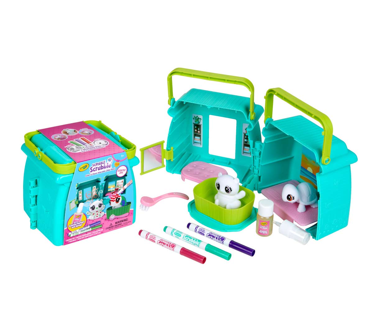 Scribble Scrubbie Scented Spa Playset