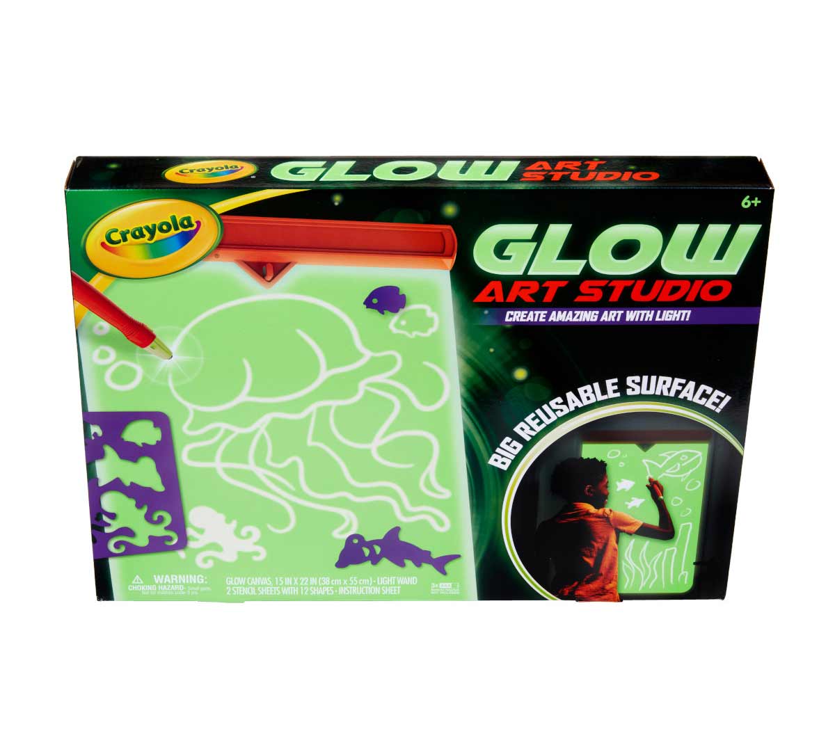 Glow Art Studio, Glow in the Dark Toy for Kids