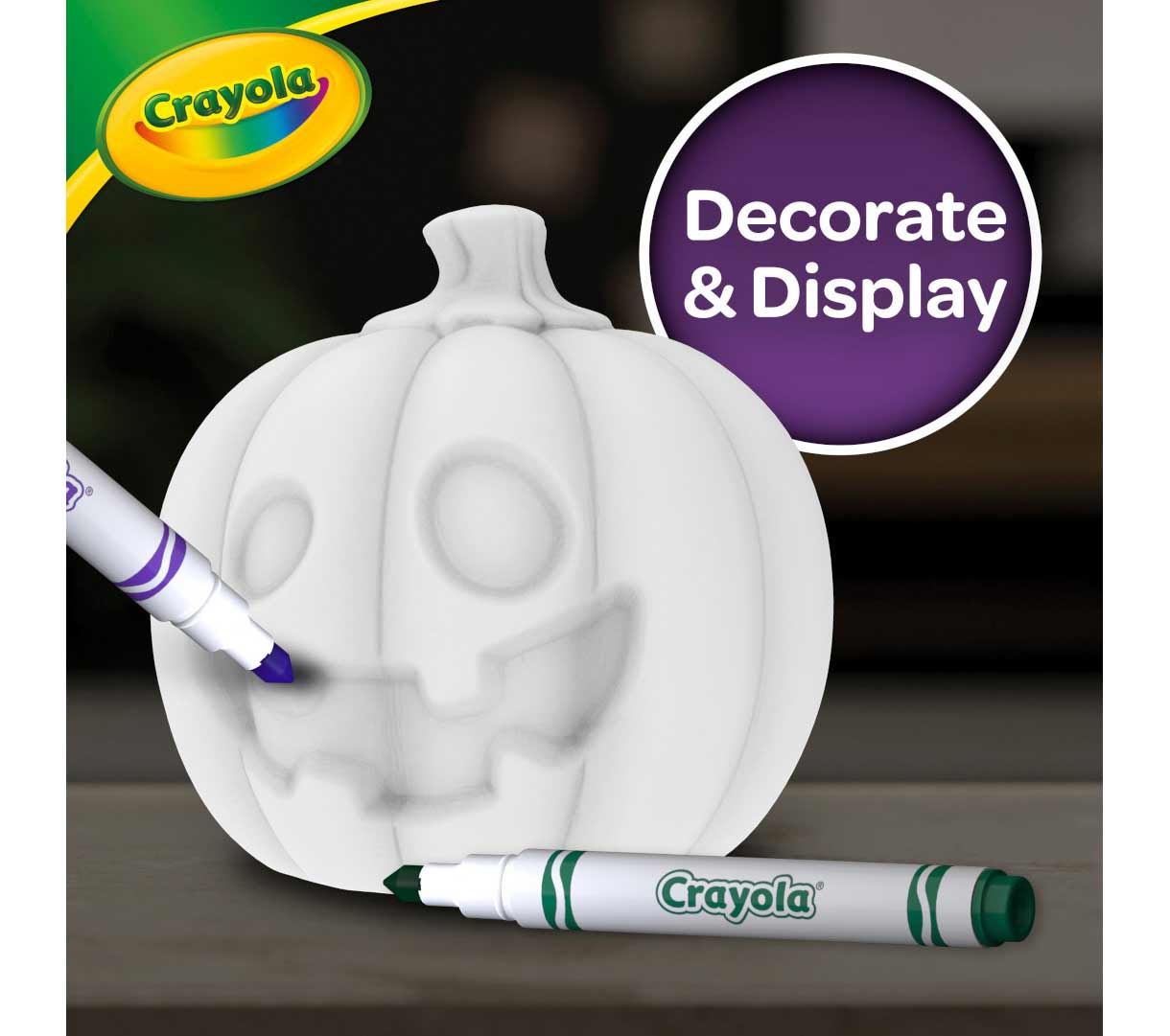 Light-Ups Jack-O-Lantern decorate and display