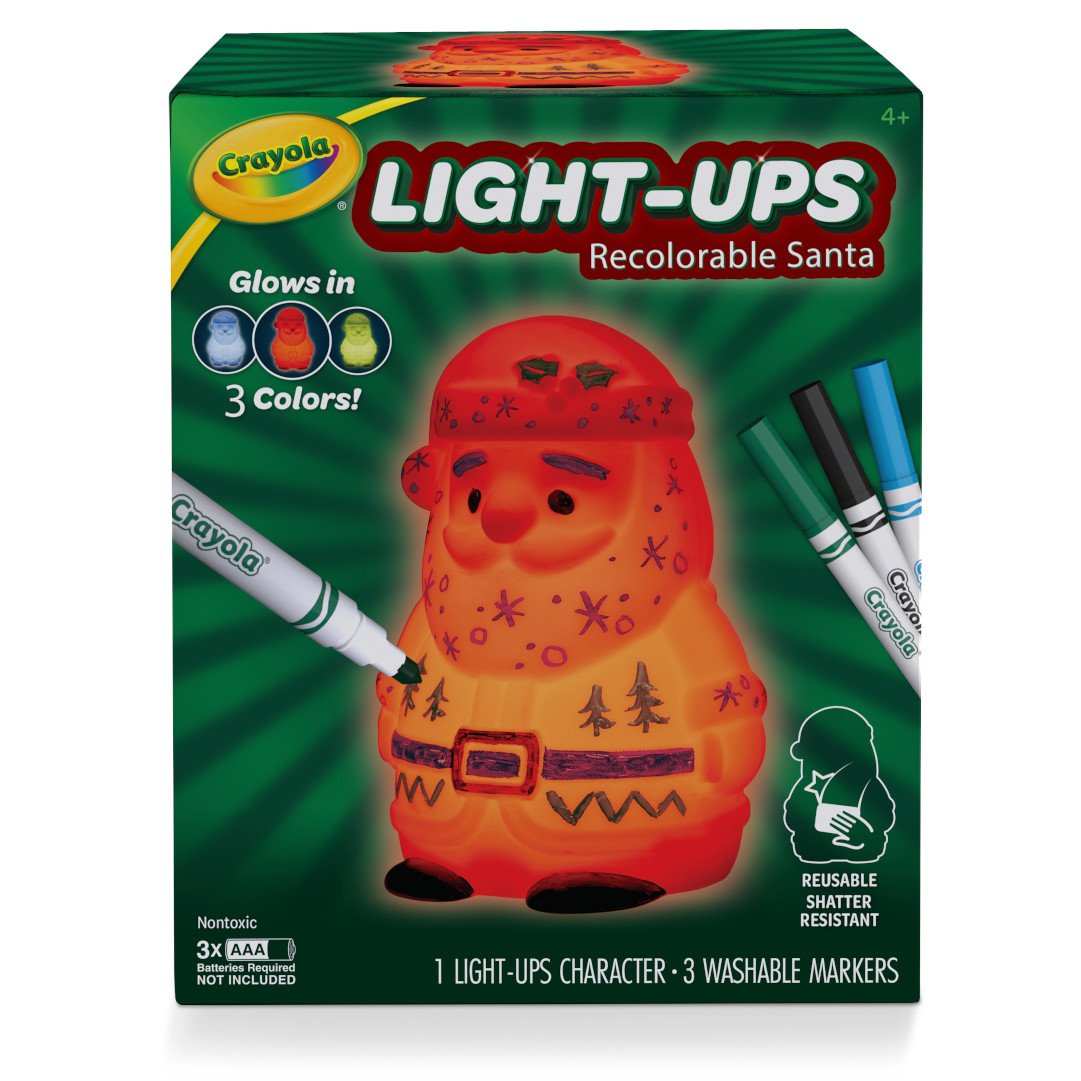 Light-Ups  Santa front view.