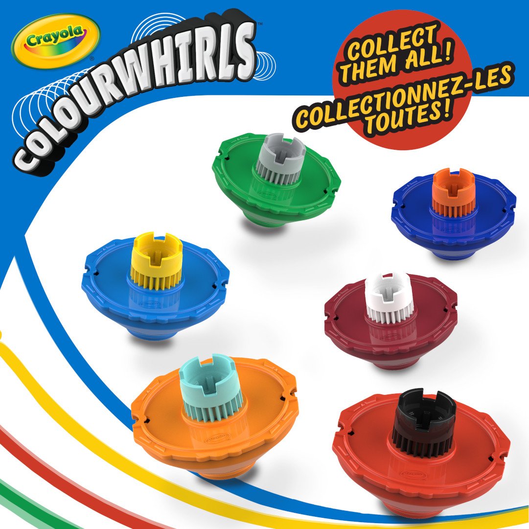 Colourwhirls  3 count collect them all!