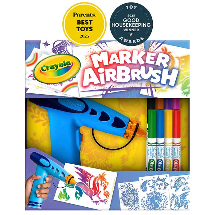 Marker Airbrush Kit front view with 2025 Good Housekeeping Award Seal