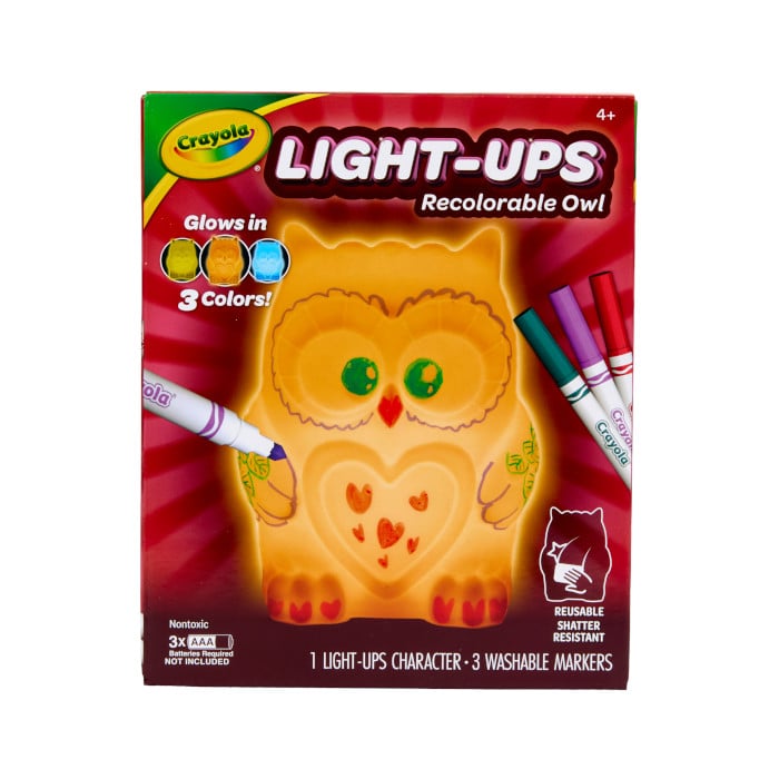 Light-Ups Recolorable Own front view.