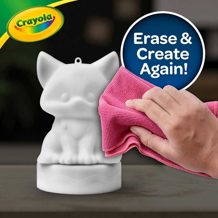 Mini Light-Ups Recolorable Fox. erase and create again!