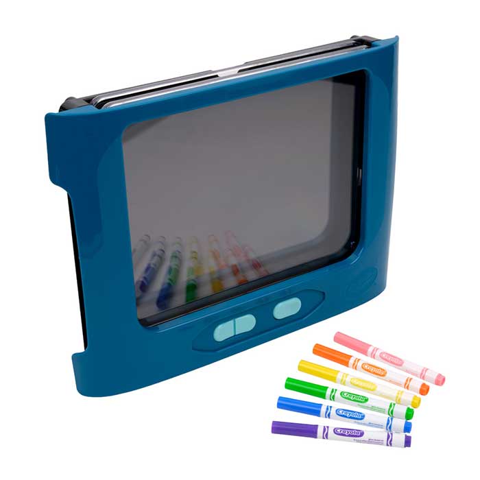Animated Glow Board, Dual-Screen Drawing Board with Animation board and markers.
