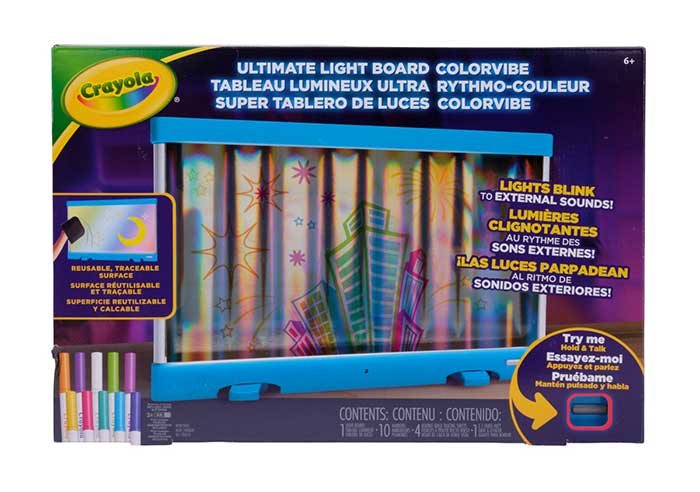 Ultimate Light Board ColorVibe, Blue front view.