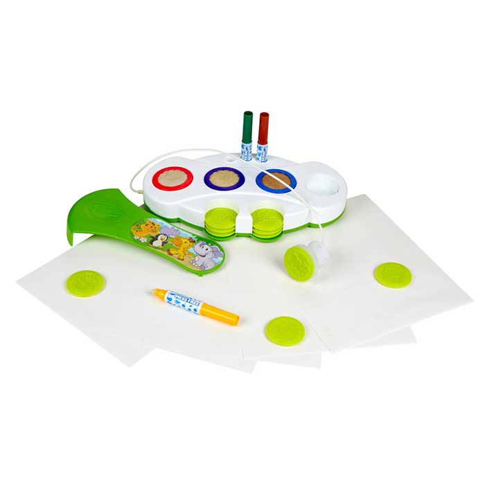 Color Wonder Mess Free Light-Up Stamper contents.