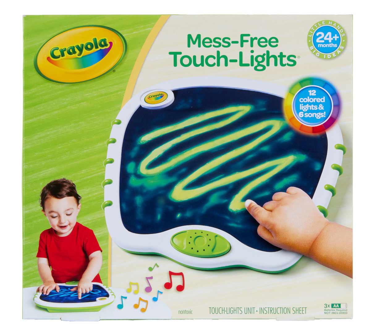 Mess Free Touch Lights front view