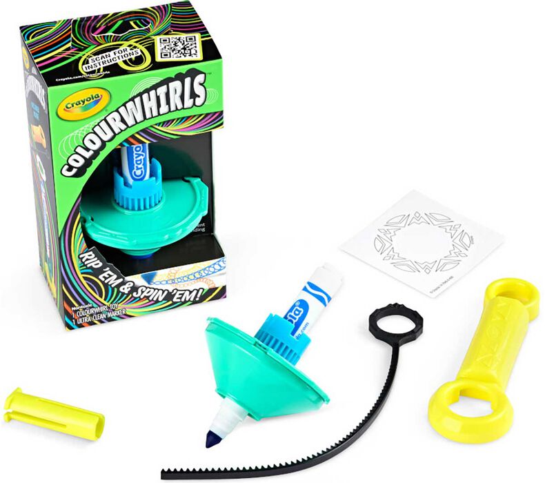 Colourwhirls Neon Blue product