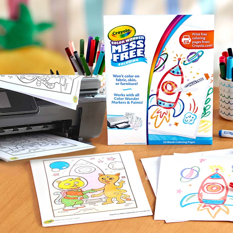 color wonder refill pages for printing coloring pages