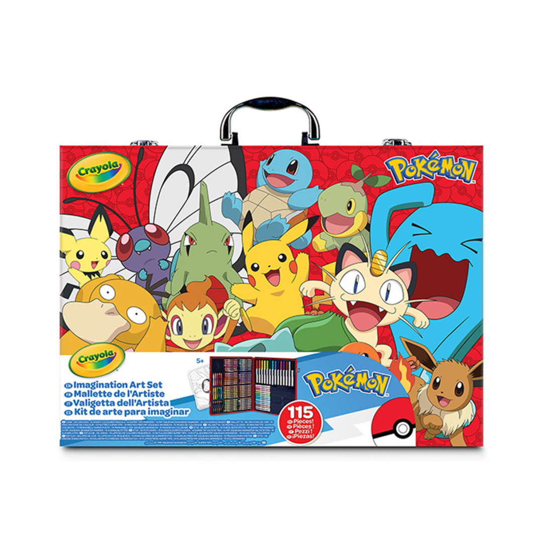 Pokemon Inspiration Art Case front view.