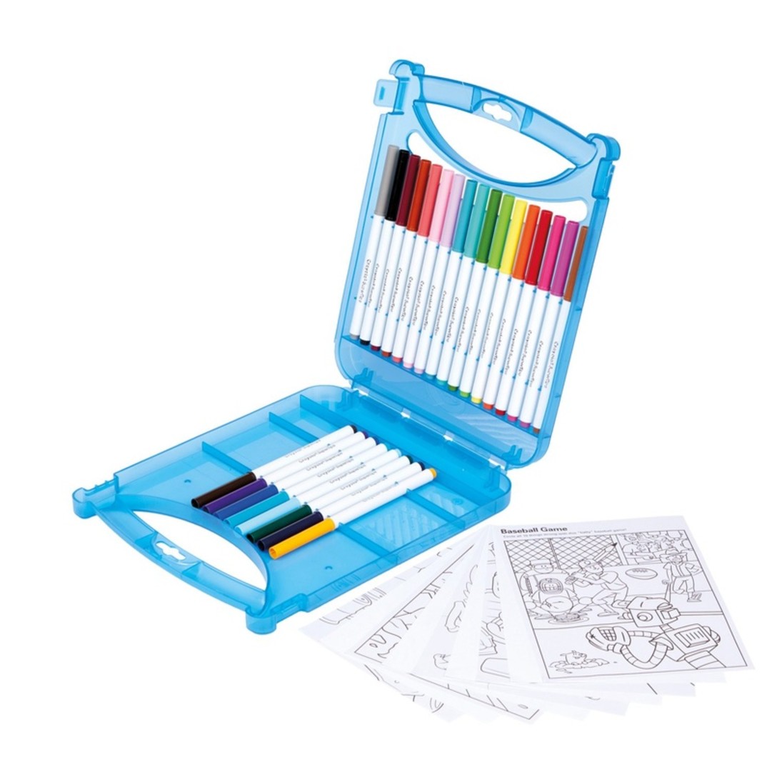 SuperTips Create & Colour Case contents