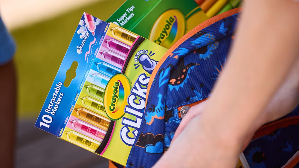 Crayola Clicks and Super Tips for Back to School