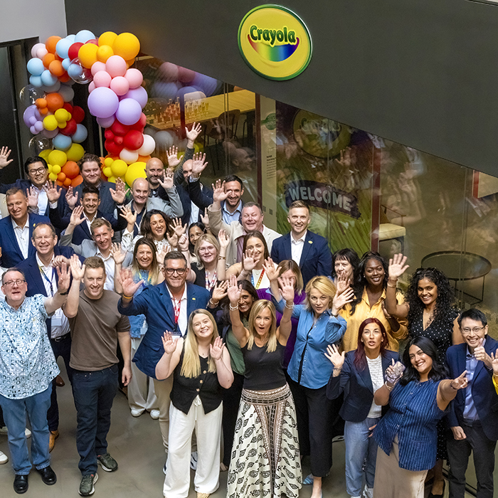 Crayola UK office team photo