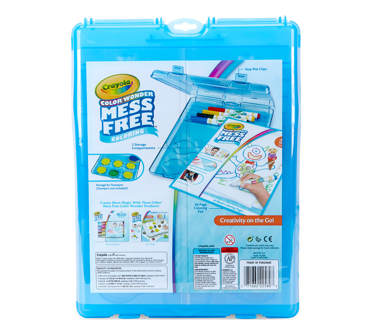 Crayola Color Wonder Stow and Go Back