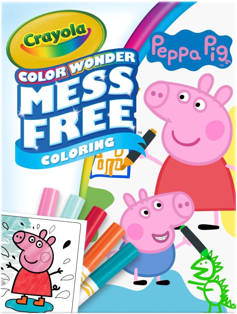 Color Wonder Peppa Pig Mess-Free Colouring Set Front view
