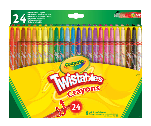Crayola Twistables Crayons 24ct Front View