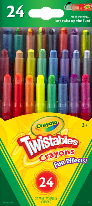 Twistable Fun Effects Crayons front view