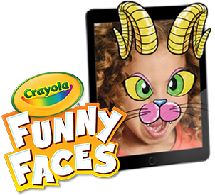 Funny Faces Coloring Book & Free App  