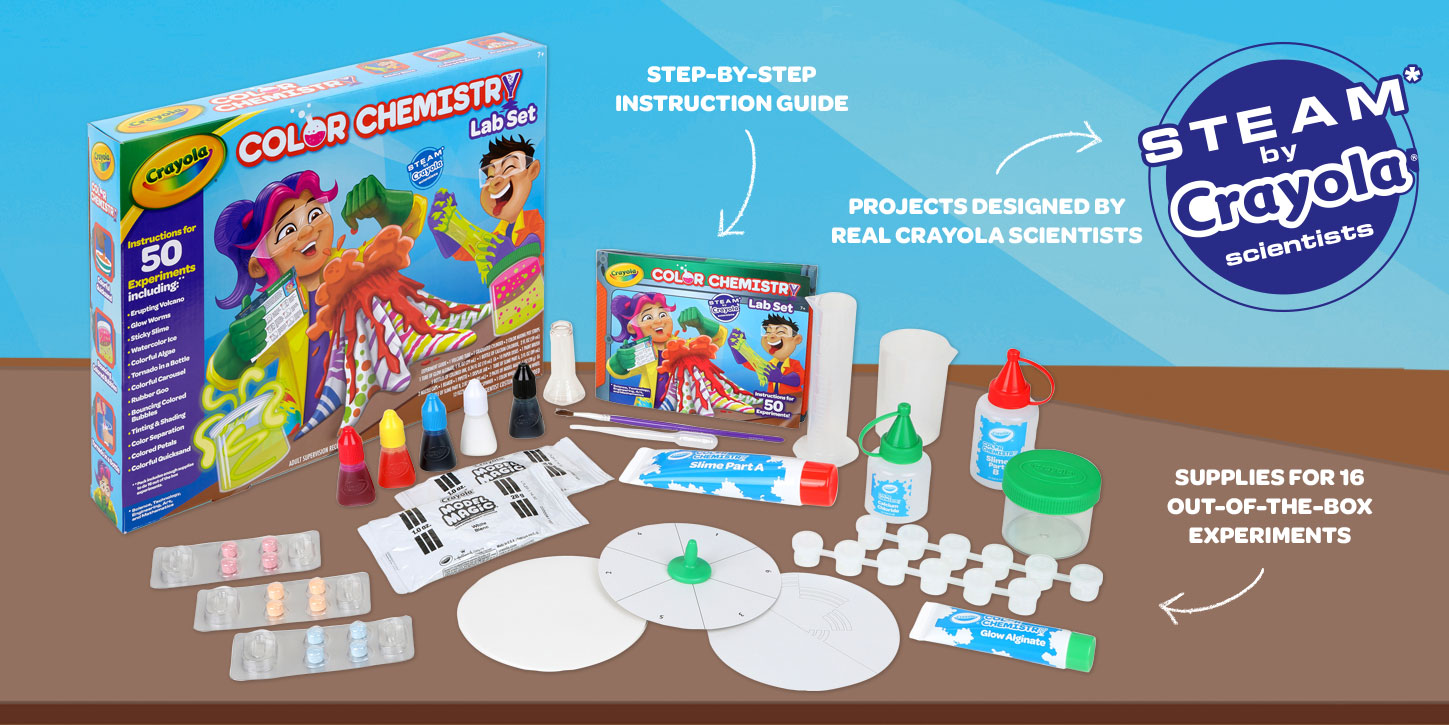 Crayola color chemistry instructions 2025