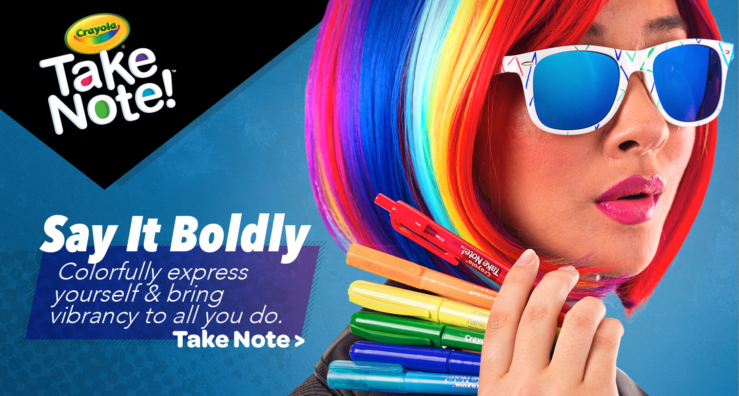 Say It Boldly Colorfully express yourself & bring vibrancy to all you do.