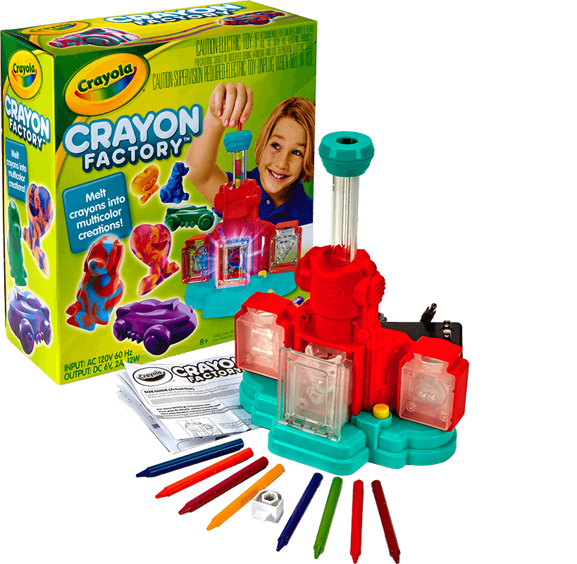 crayola crayon maker molds