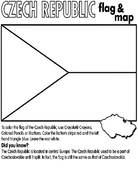 Download Czech Republic Coloring Page | crayola.com