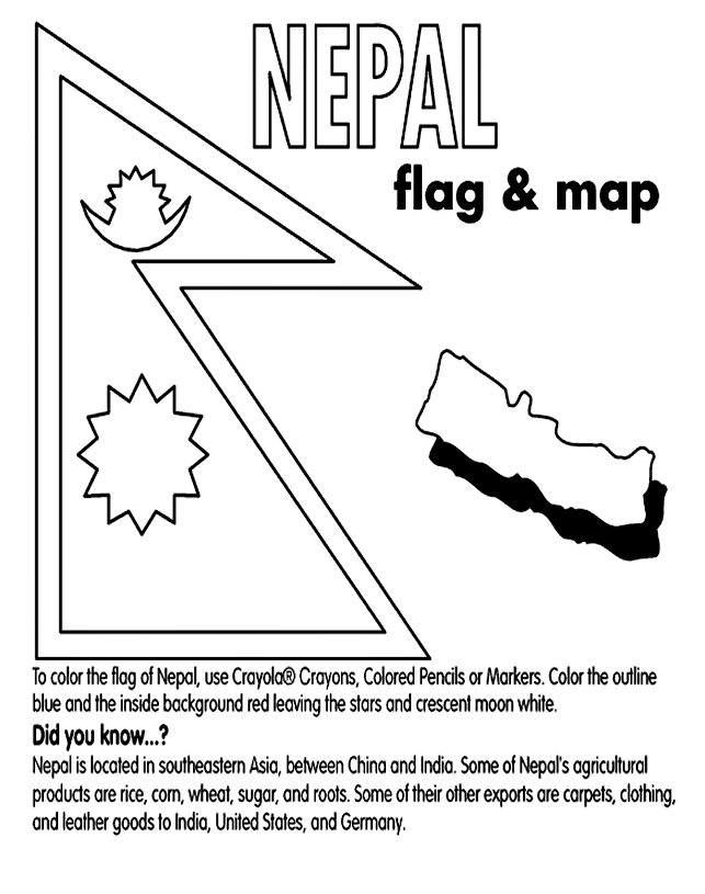 namibia flag coloring pages - photo #20